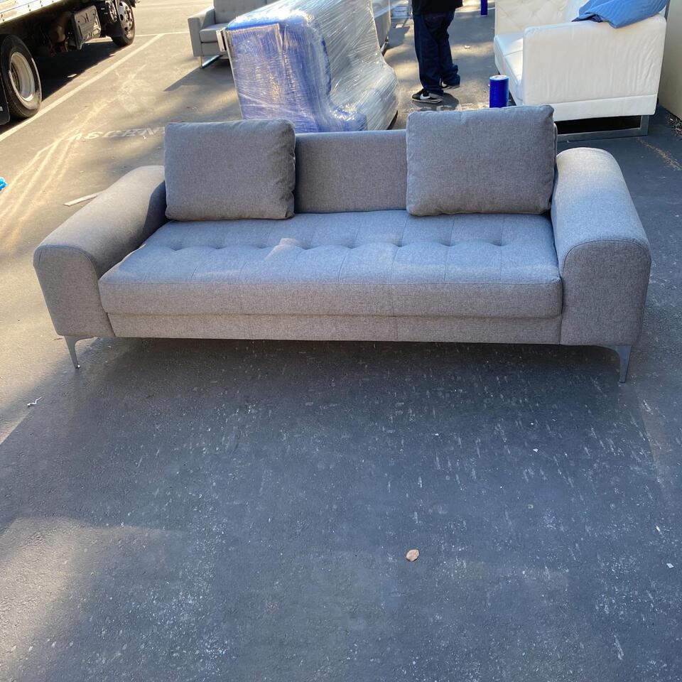 Light Grey Sofa. (1 of 2)