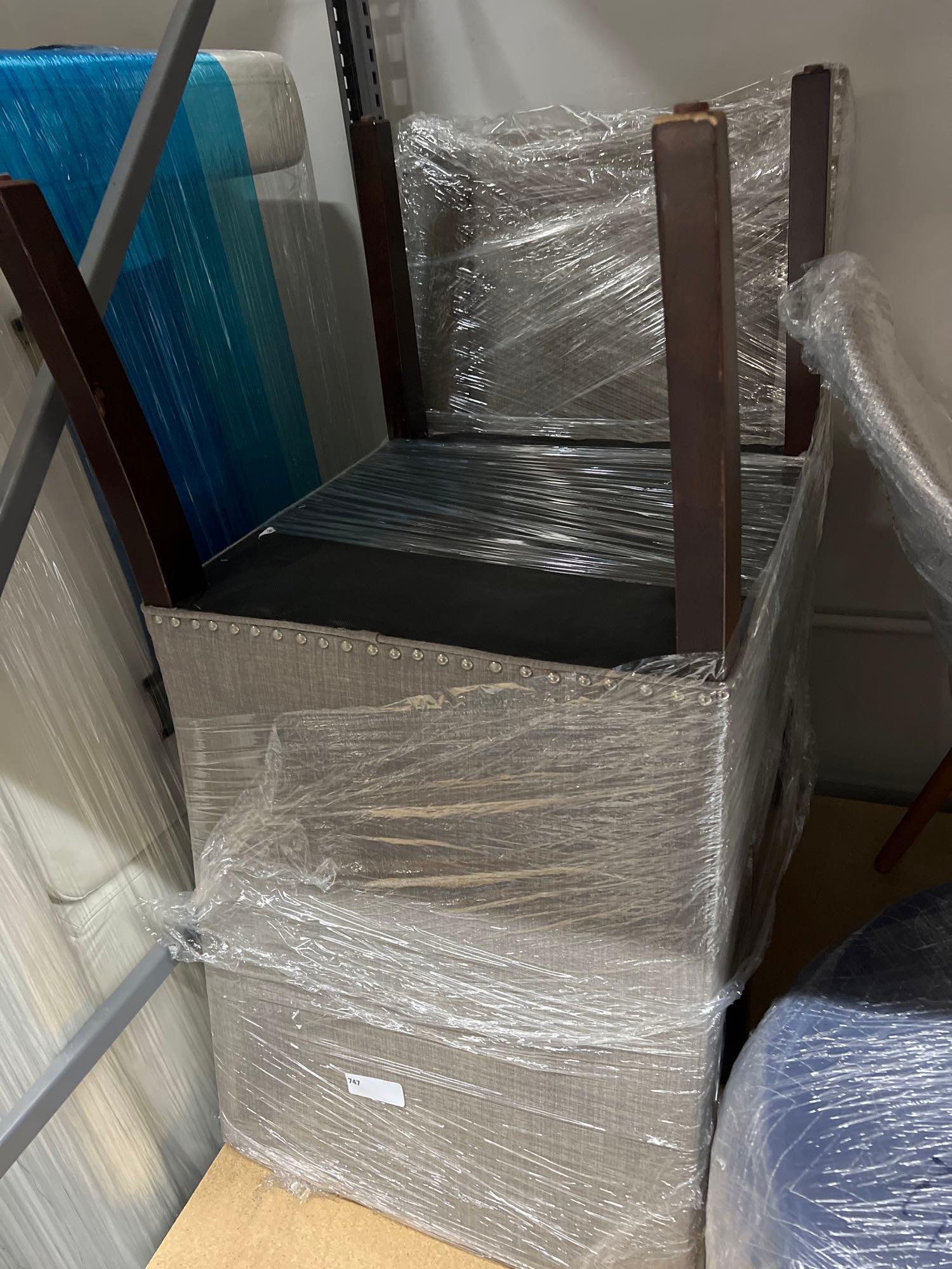 Pair Of Accent Chairs, Taupe (1 of 4)