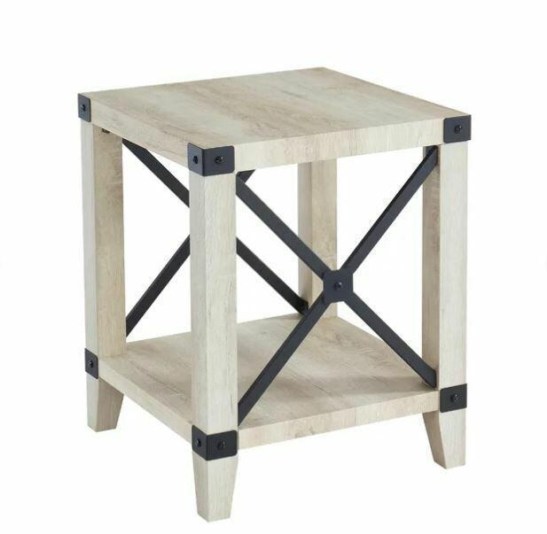 Pair Of  Gannett End Tables With Storage (1 of 2)