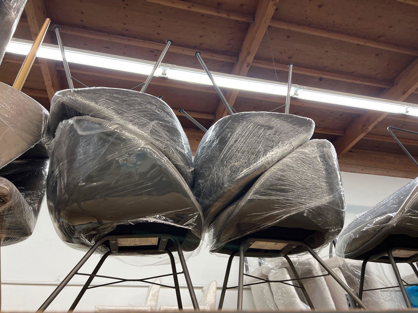 Set 4 Glacier Dining Chairs (1 of 3)