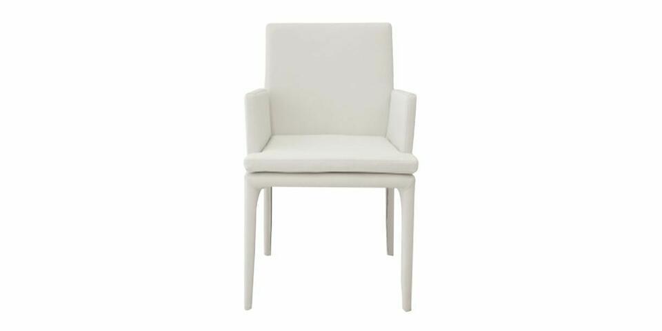 Set Of 8 Camille Dining Chairs White 22.25X21.25X34: Set of 8 Camille Dining Chairs White 22.25x21.25x34 CHAIRS WITH ARMS NO SHIPPING AVAILABLE This will be a two (2) day sale Thursday & Friday Jan 19th & 20th. Online only.All items sold as is where is.