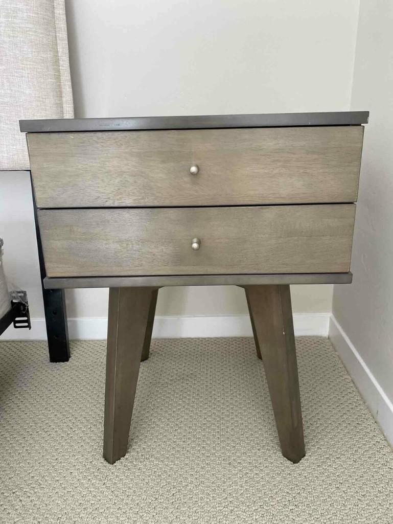 Nightstand: Nightstand NO SHIPPING AVAILABLE This will be a two (2) day sale Thursday & Friday Jan 19th & 20th. Online only.All items sold as is where is. There are No guarantees to functionality, condition, or f