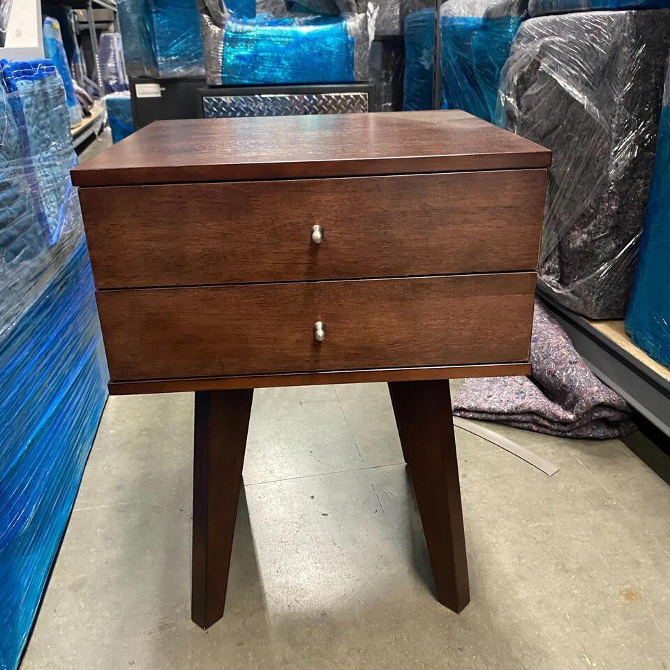 2 Wooden Nightstands: 2 Wooden nightstands 18x17x24 NO SHIPPING AVAILABLE This will be a two (2) day sale Thursday & Friday Jan 19th & 20th. Online only.All items sold as is where is. There are No guarantees to functionali