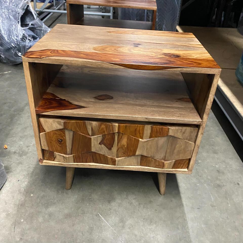 Wood Nightstand: wood nightstand NO SHIPPING AVAILABLE This will be a two (2) day sale Thursday & Friday Jan 19th & 20th. Online only.All items sold as is where is. There are No guarantees to functionality, condition,