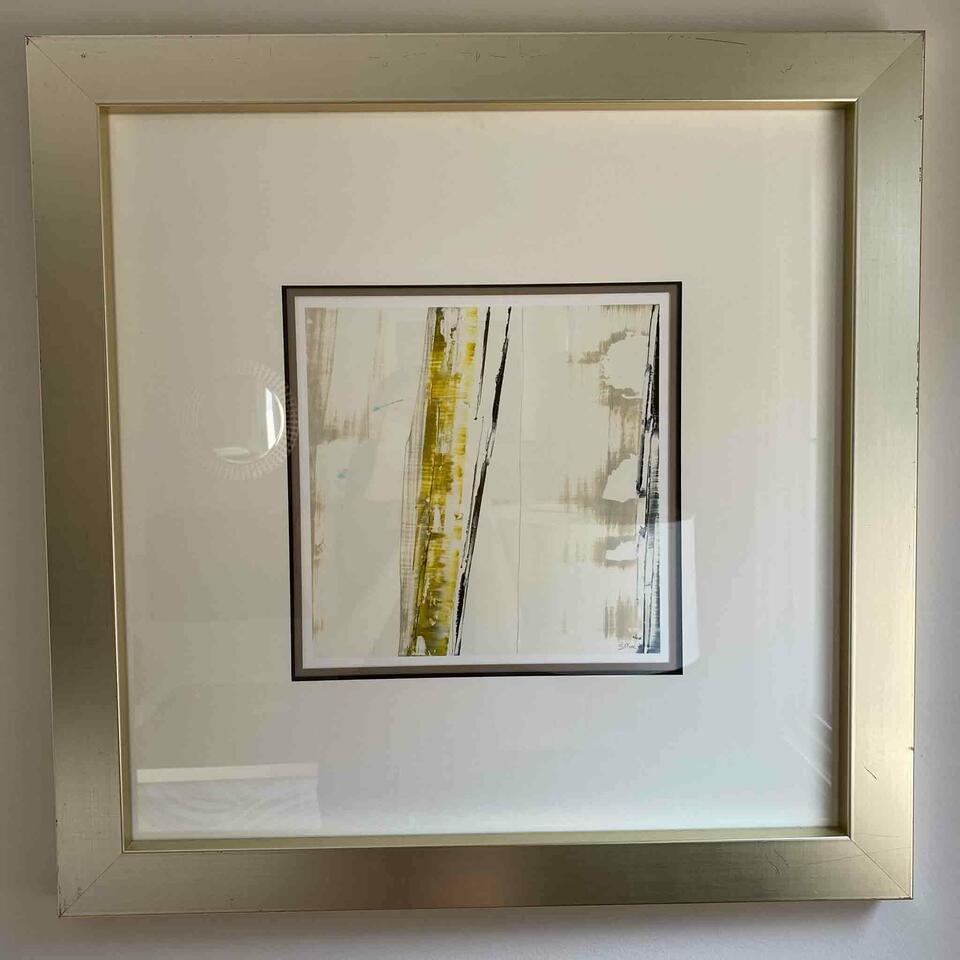 Art With Gold Frame. Framed.: Art with gold frame. Framed. 29x29 NO SHIPPING AVAILABLE This will be a two (2) day sale Thursday & Friday Jan 19th & 20th. Online only.All items sold as is where is. There are No guarantees to functi