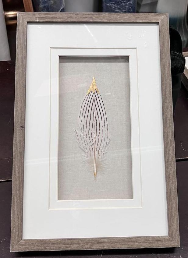 Abstract Art With Wood Frame: Abstract art with wood frame. 12x17.5 NO SHIPPING AVAILABLE This will be a two (2) day sale Thursday & Friday Jan 19th & 20th. Online only.All items sold as is where is. There are No guarantees to fun