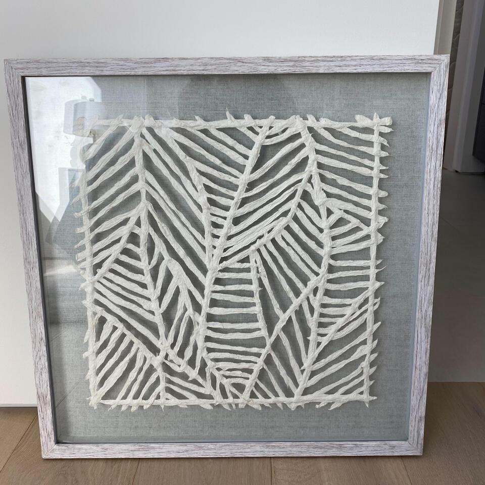 Abstract Art With Gray Frame (1 of 2)