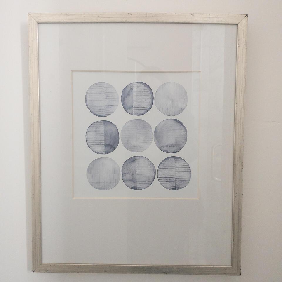 Abstract Art With Gray Tones. (1 of 2)