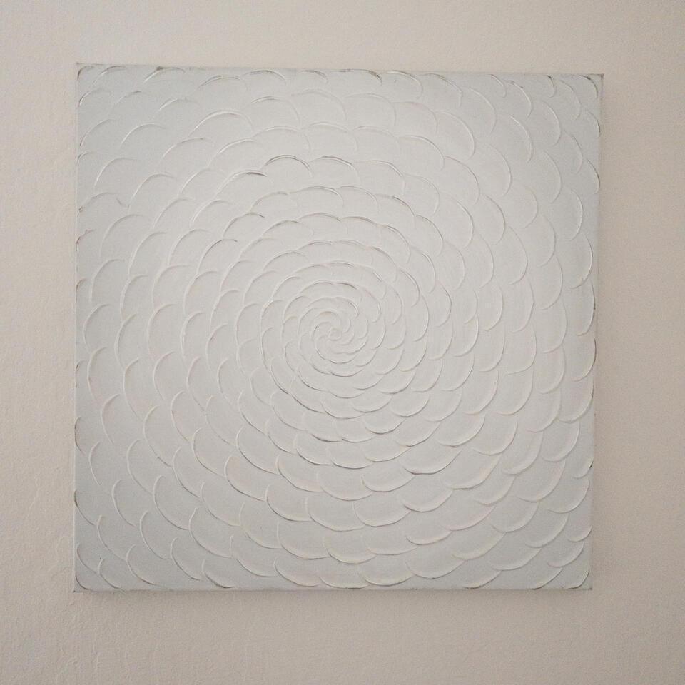 Abstract Art With Relief. Grey Light. (1 of 2)