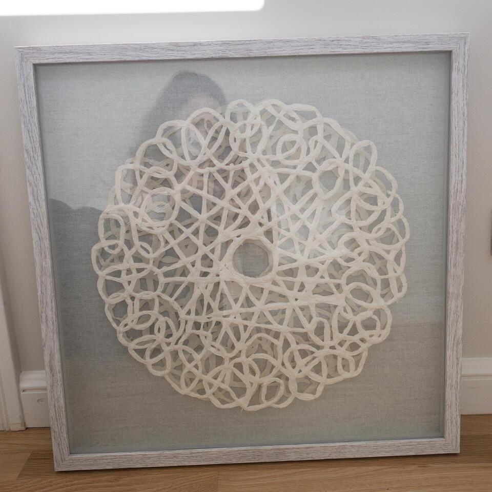 Abstract Art. White Light Grey. (1 of 2)