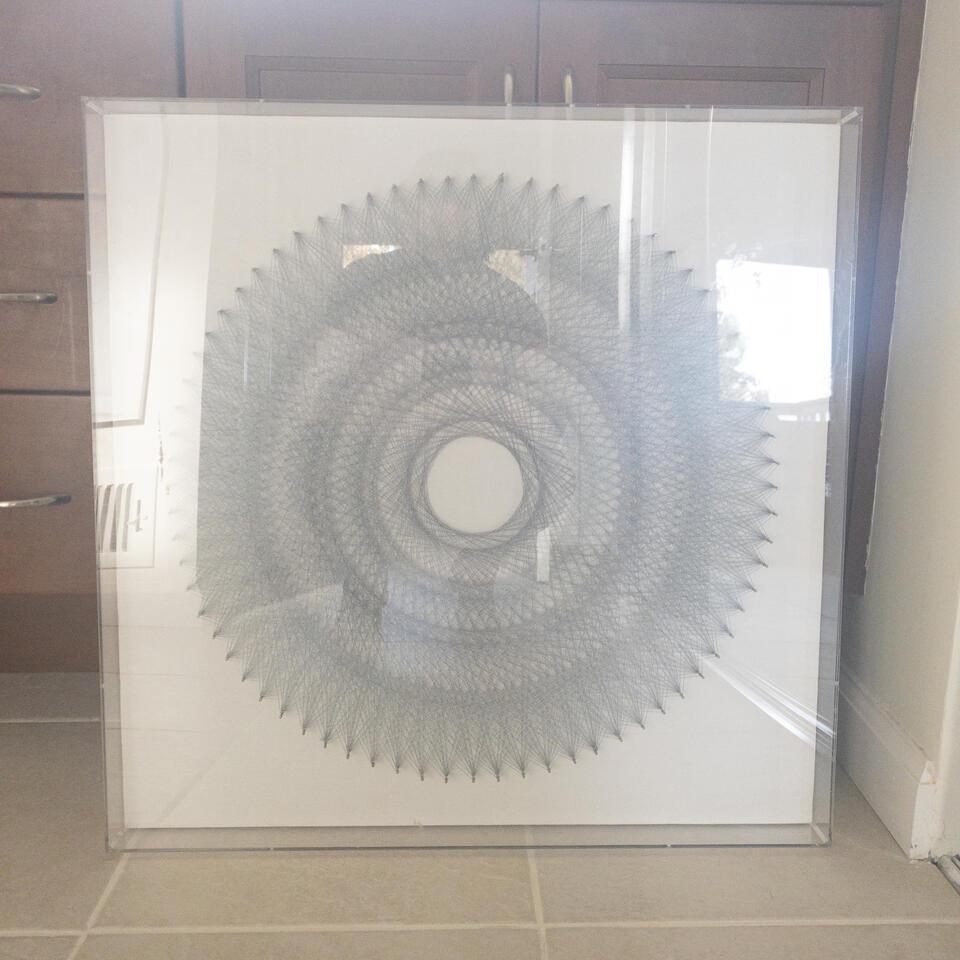 Abstract Art. White Plastic. (1 of 2)