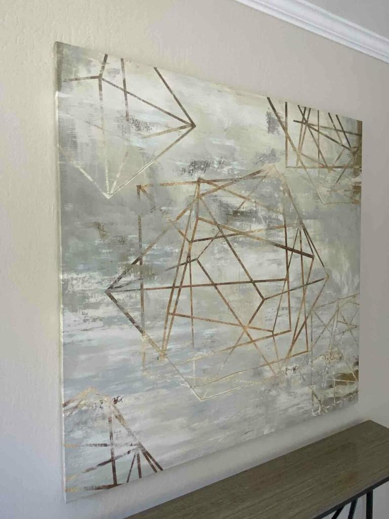 Abstract Art: Abstract Art 48x48 NO SHIPPING AVAILABLE This will be a two (2) day sale Thursday & Friday Jan 19th & 20th. Online only.All items sold as is where is. There are No guarantees to functionality, conditi