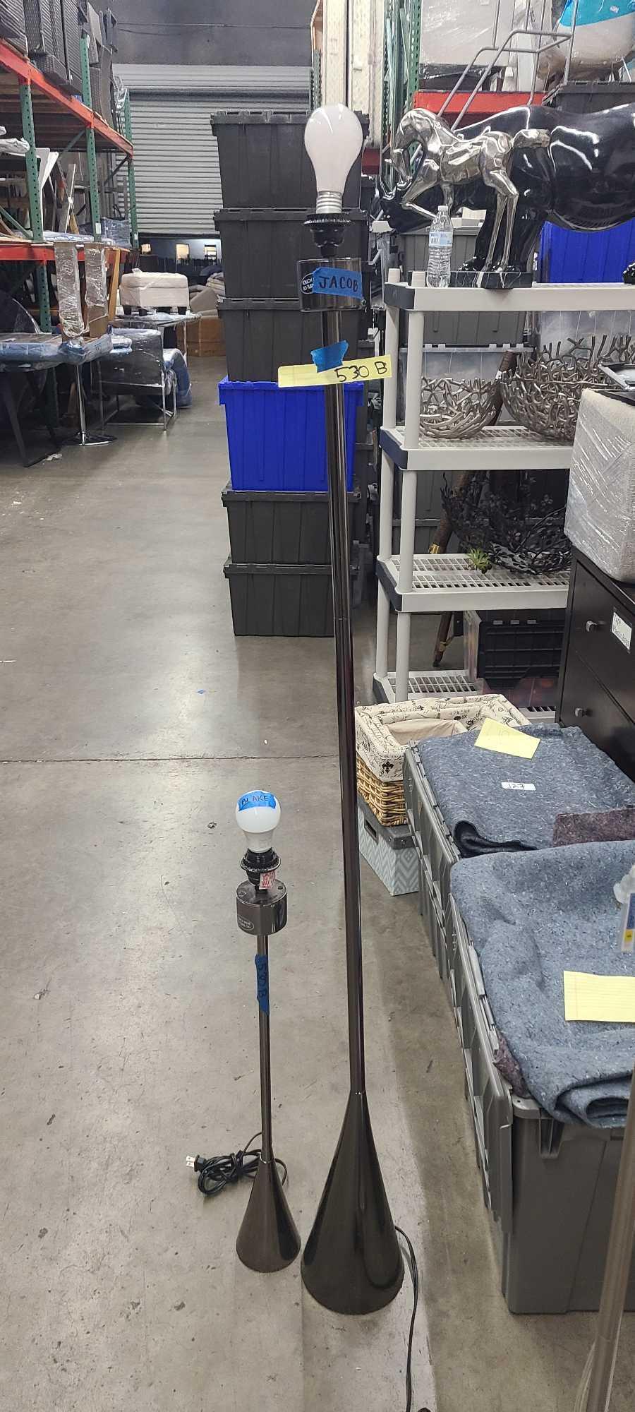 Jacob Metal Floor & Table Lamps (1 of 2)