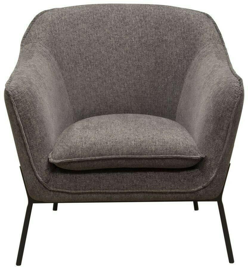 Diamond Sofa Status Accent Chair, Grey Fabric (1 of 5)