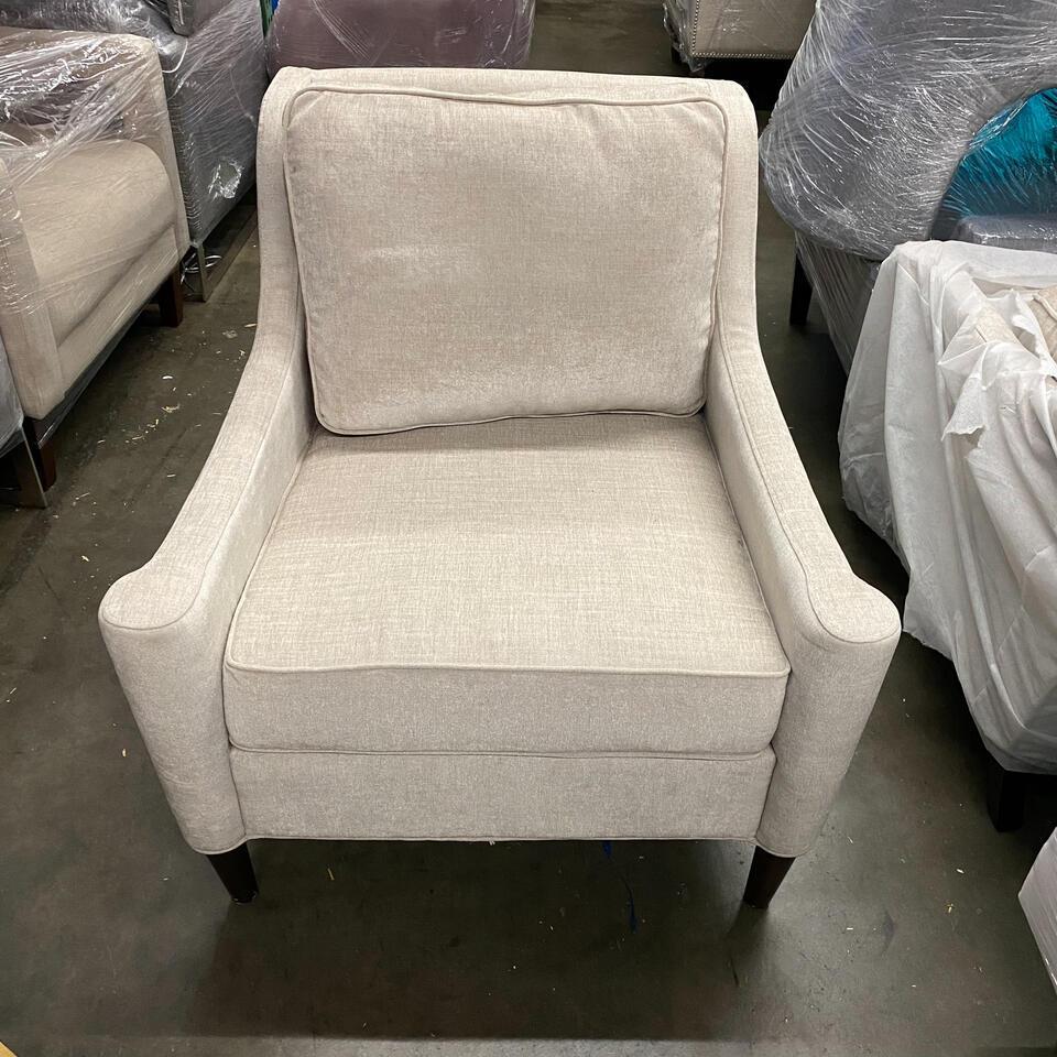 Upholstered White Windsor Armchair, Madison Park (1 of 4)
