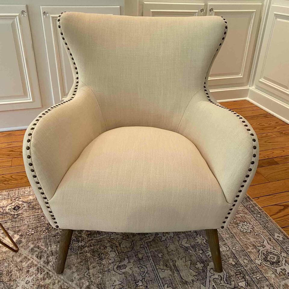 Pair Uttermost Donya Tufted Accent Chairs (1 of 4)