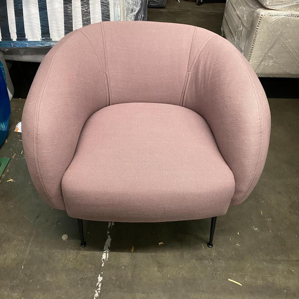 Pair LavenderDepuyUpholstered Barrel Chairs, Brayden Studio (1 of 3)