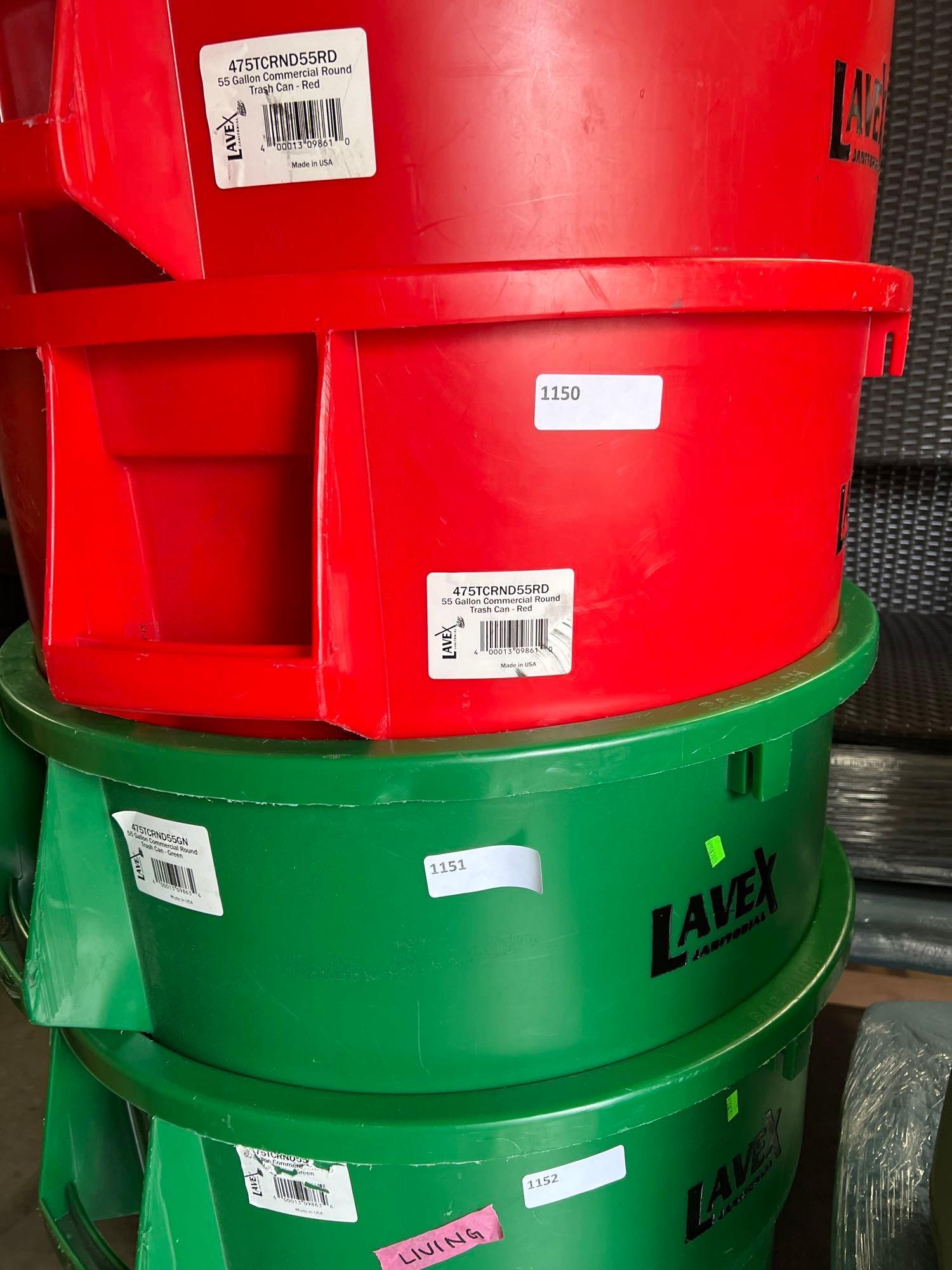 Red 55 Gallon Trash Can: red 55 gallon trash can This will be a two (2) day sale Wed & Thr Jan 18th & 19th. Online only. Online only.All items sold as is where is. There are No guarantees to functionality, condition, or fitne
