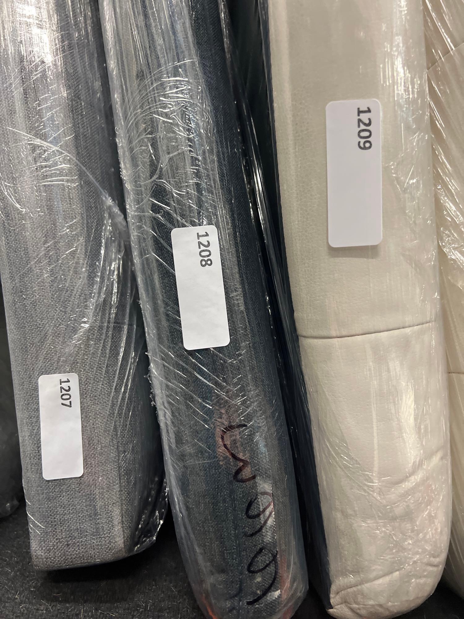 Dark Gray Twin Headboard (1 of 1)