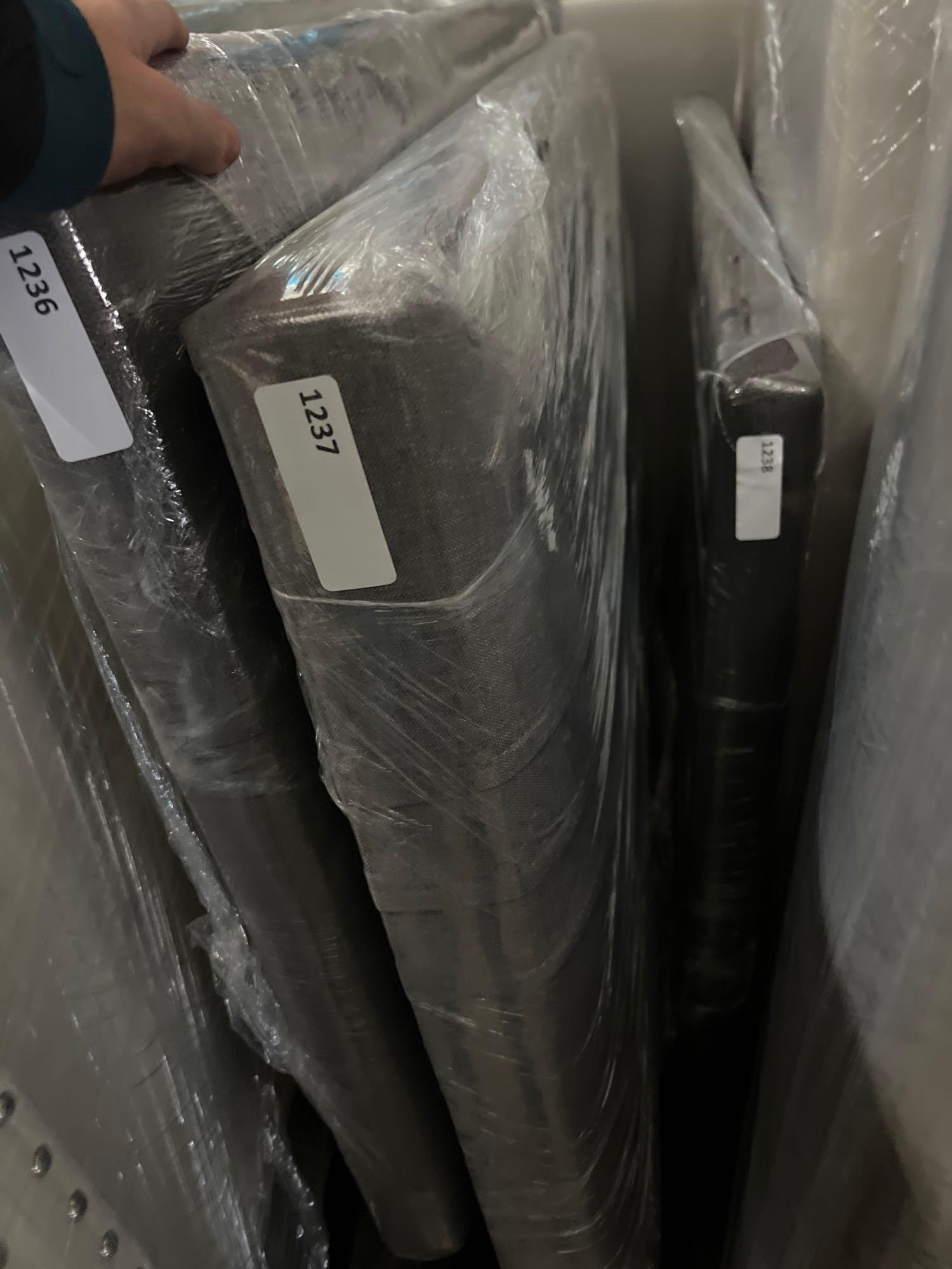 GreyUpholstered Headboard (1 of 1)