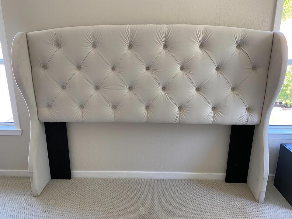 Tufted King Headboard (1 of 2)