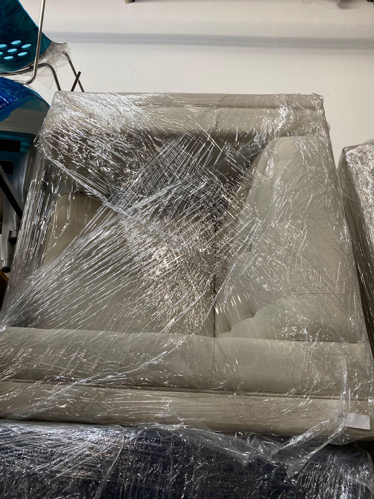 Upholstered Beige Accent Chair (1 of 1)