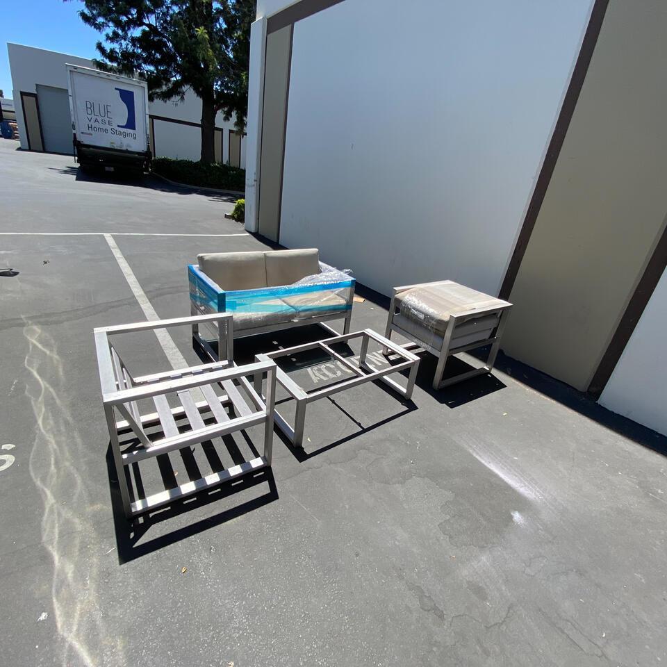 Joaquin 4 Piece Patio Set (1 of 4)