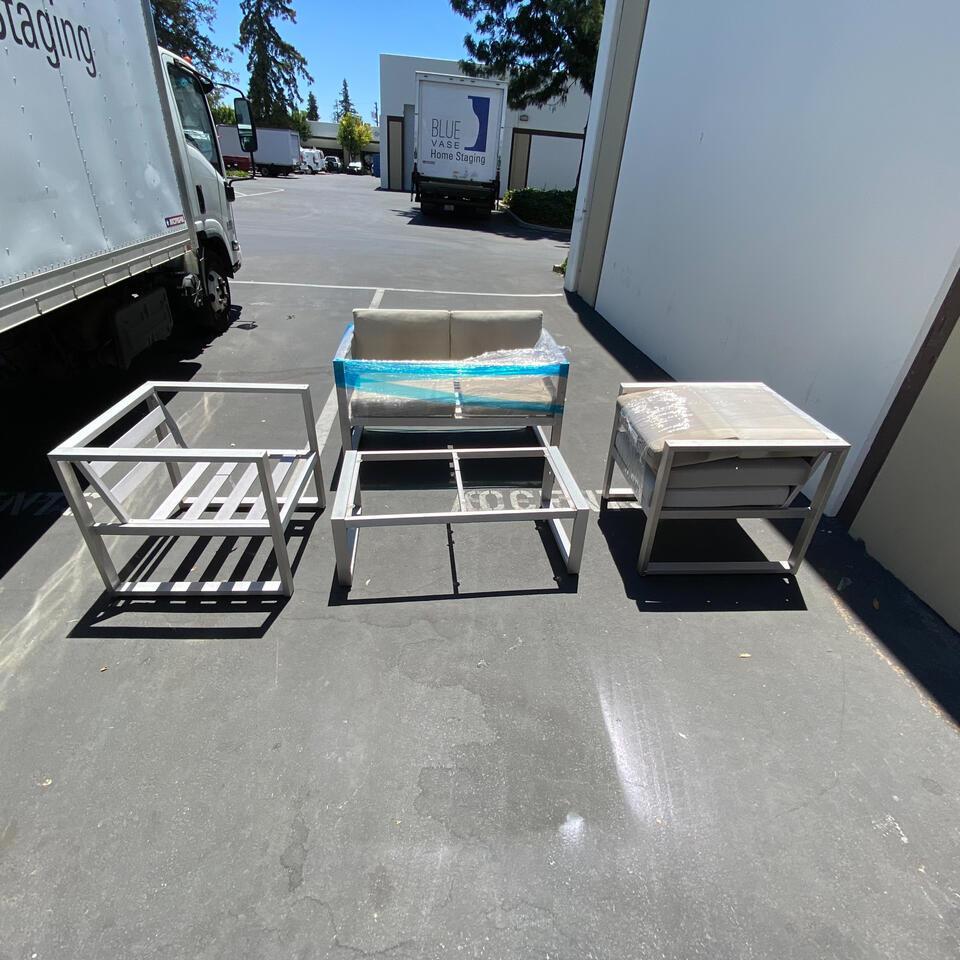 Joaquin 4 Piece Patio Set (1 of 4)