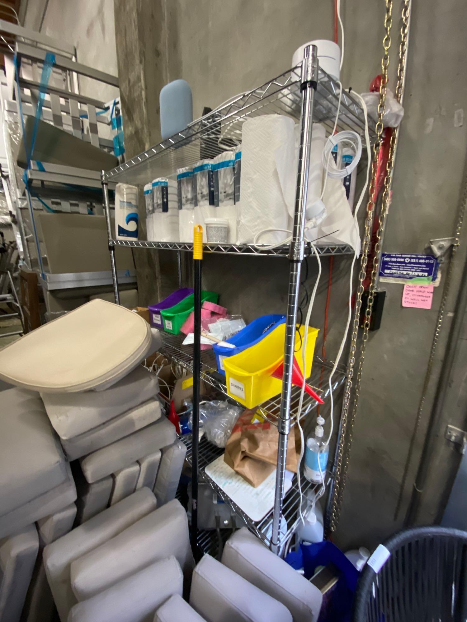 Metal Storage Rack (1 of 1)