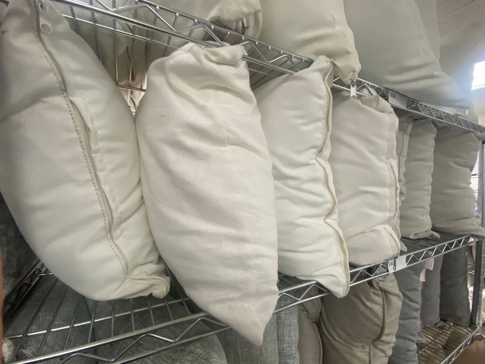 Lot Seven Off-White, Beige Outdoor Throw Pillows (1 of 2)