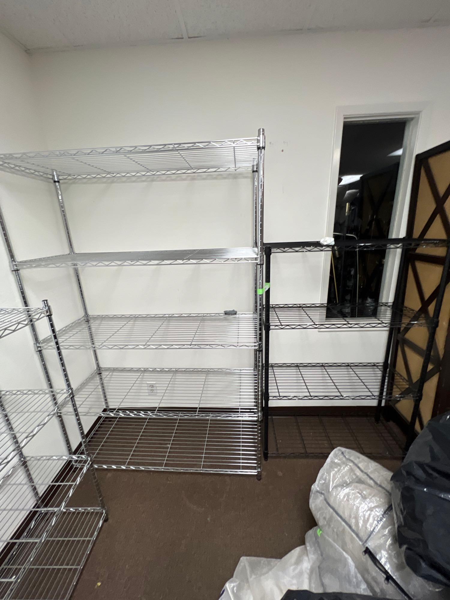 2 Metal Storage Racks (1 of 1)