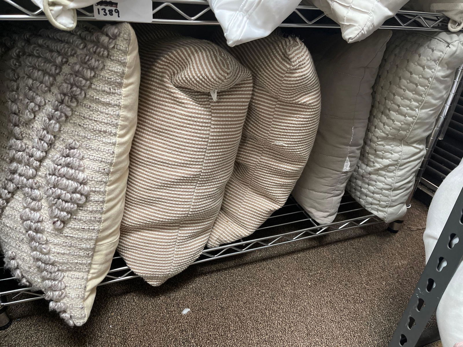 5 Tan & Beige Throw Pillows (1 of 3)