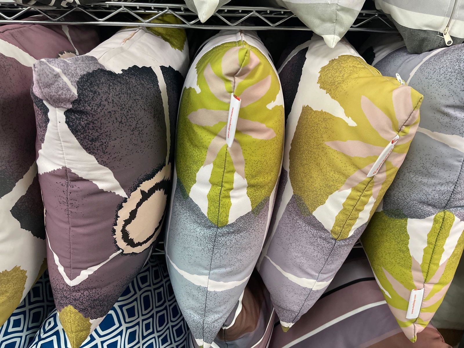 Lot Patterned Throw Pillows, Including Indoor/Outdoor (1 of 2)