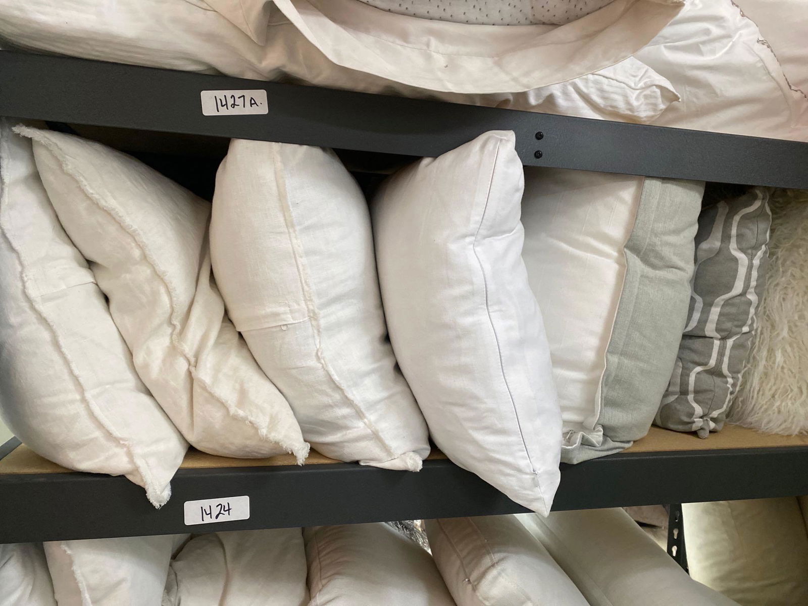 Lot, Grey, White, Throw Pillows (1 of 2)