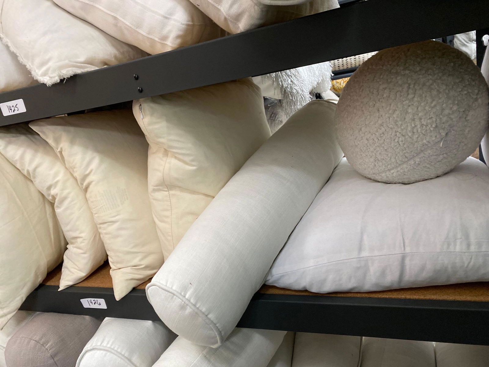 Lot White, Off-White, Throw Pillows (1 of 1)