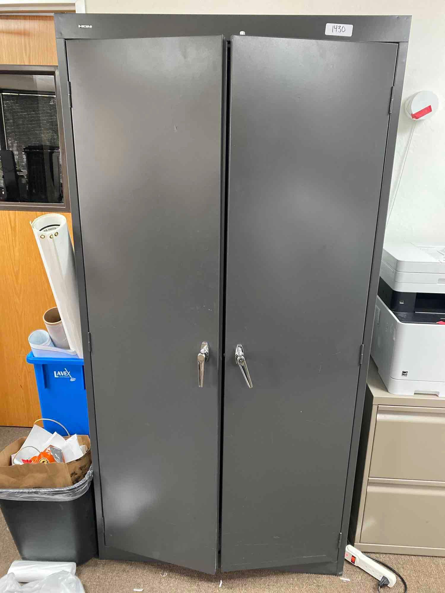 Metal Storage Locker With Keys, Contents Included (1 of 10)