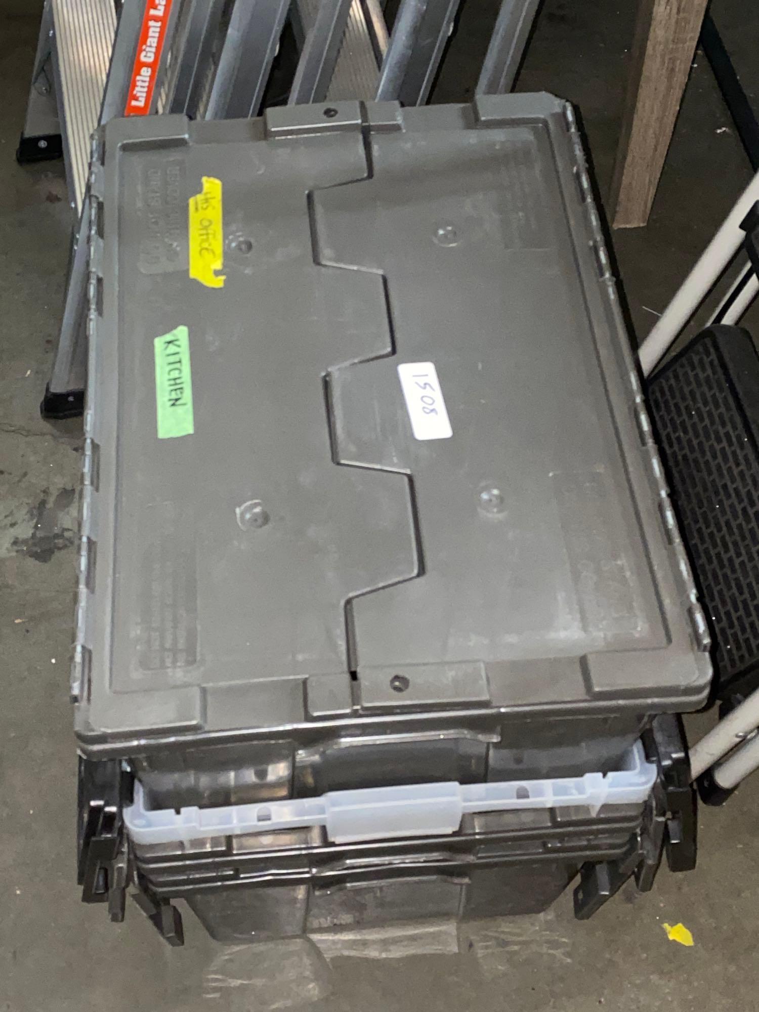 Empty Crates: 4x empty crates This will be a two (2) day sale Wed & Thr Jan 18th & 19th. Online only. Online only.All items sold as is where is. There are No guarantees to functionality, condition, or fitness for a