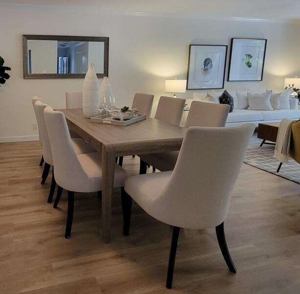 Wooden Dining Table (1 of 2)