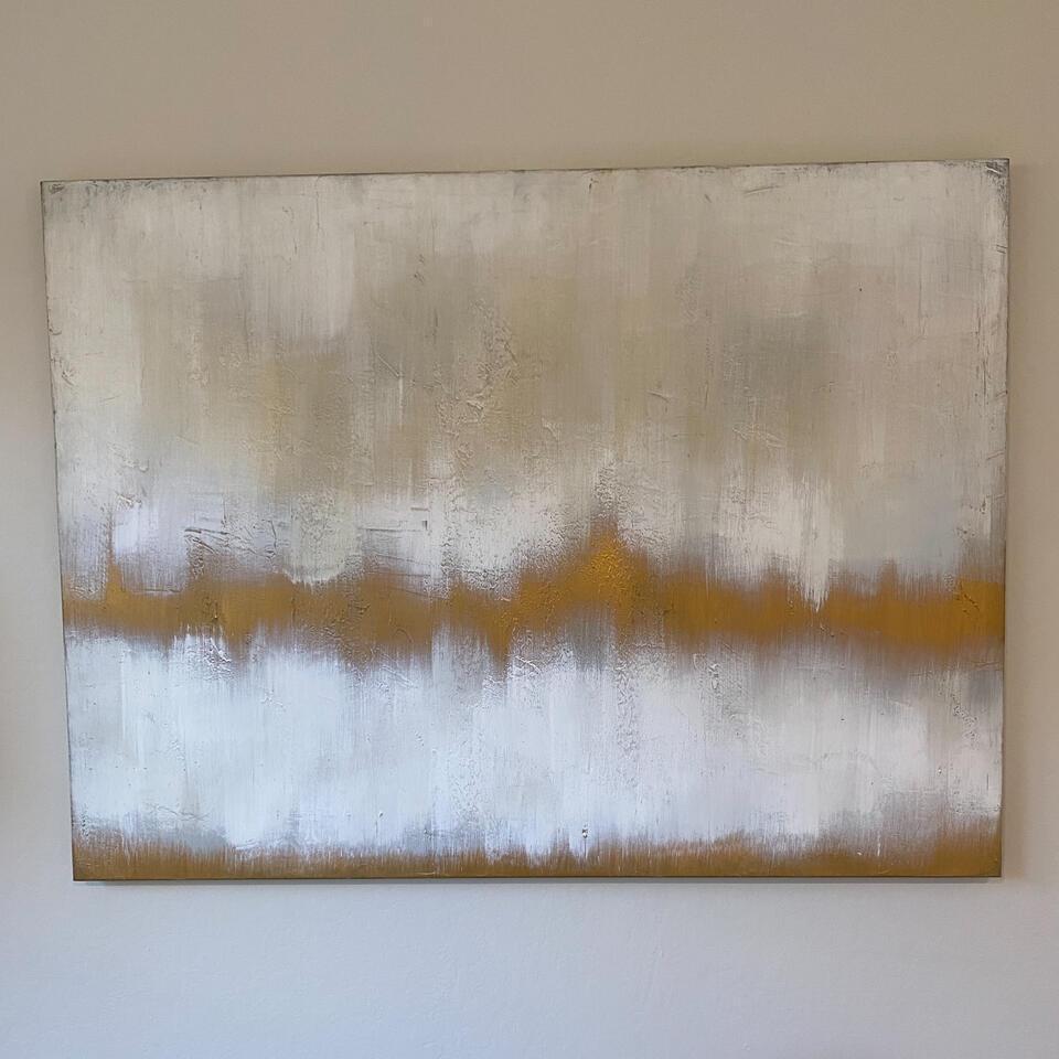 Abstract Art, Middle Of Nowhere.: Abstract Art, Middle of Nowhere. 48x36 This will be a two (2) day sale Wed & Thr Jan 18th & 19th. Online only. Online only.All items sold as is where is. There are No guarantees to functionality, cond