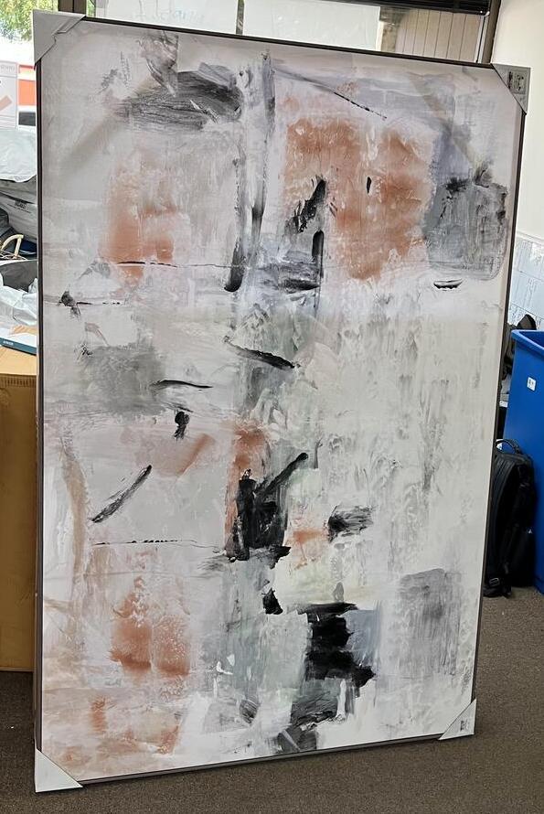 Abstract Art: Abstract art 40x60 This will be a two (2) day sale Wed & Thr Jan 18th & 19th. Online only. Online only.All items sold as is where is. There are No guarantees to functionality, condition, or fitness fo