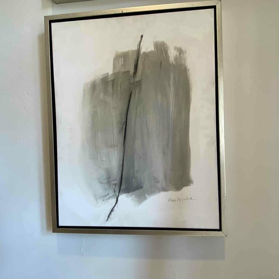 Abstract Art, Grey Wash By Kate Spade (1 of 2)