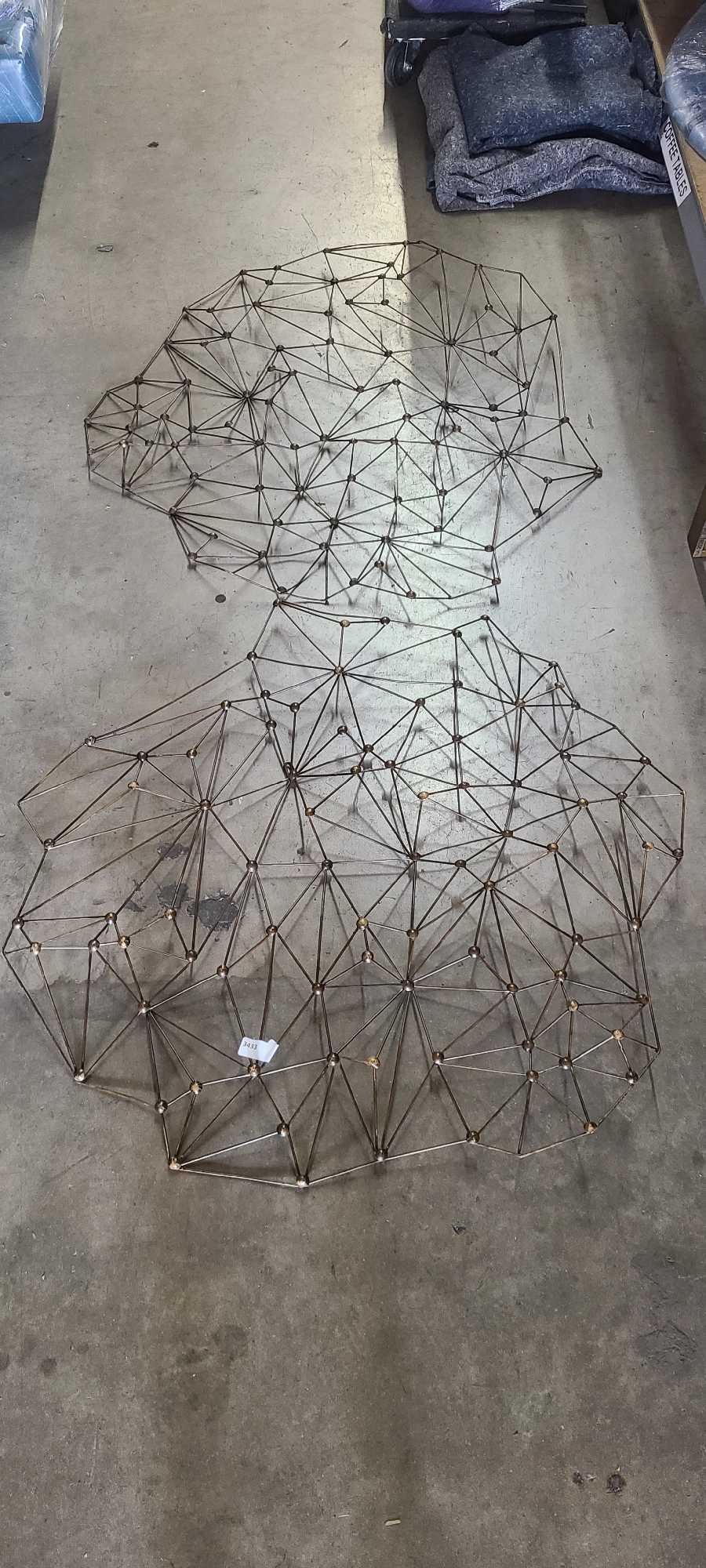 Pair, Decorative Wall Art: pair, decorative wall art This will be a two (2) day sale Wed & Thr Jan 18th & 19th. Online only. Online only.All items sold as is where is. There are No guarantees to functionality, condition, or fit