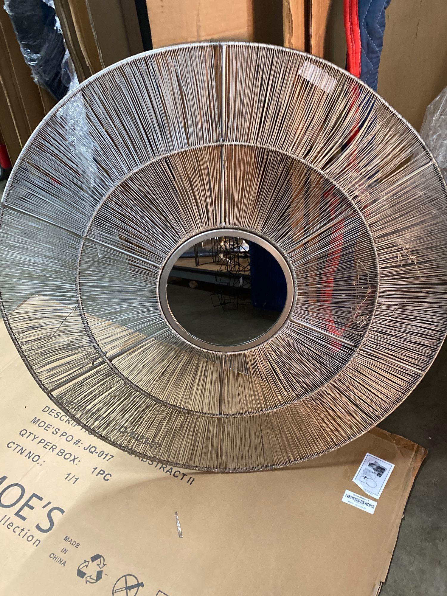 Mirror Wall Art: Mirror wall art This will be a two (2) day sale Wed & Thr Jan 18th & 19th. Online only. Online only.All items sold as is where is. There are No guarantees to functionality, condition, or fitness for a