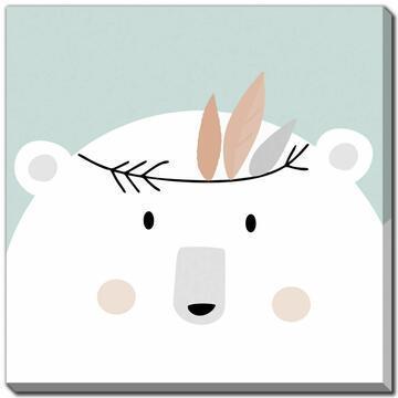 Polar Bear Pastel Wall Art (1 of 2)