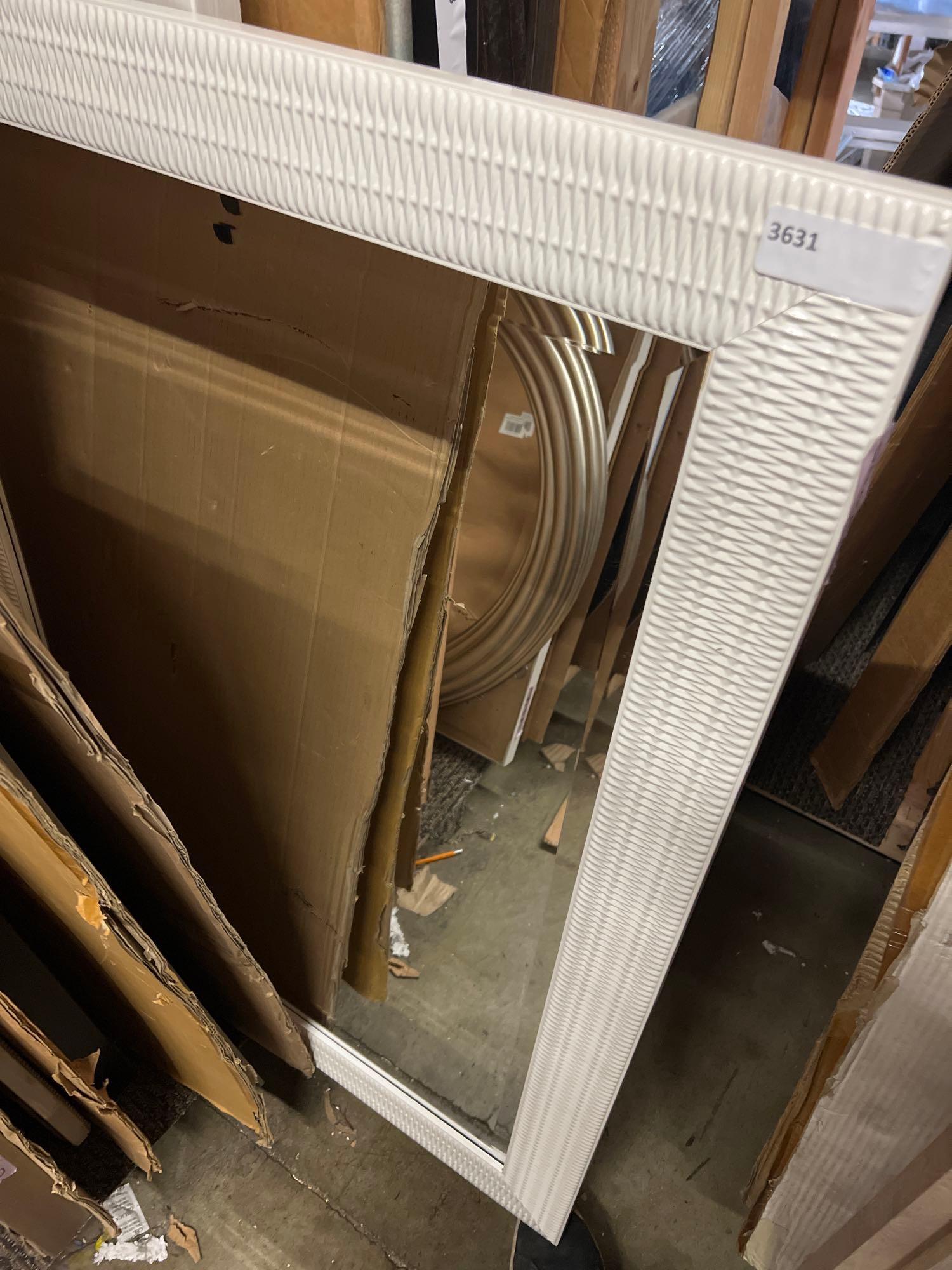 Large White Wall Mirror (1 of 4)