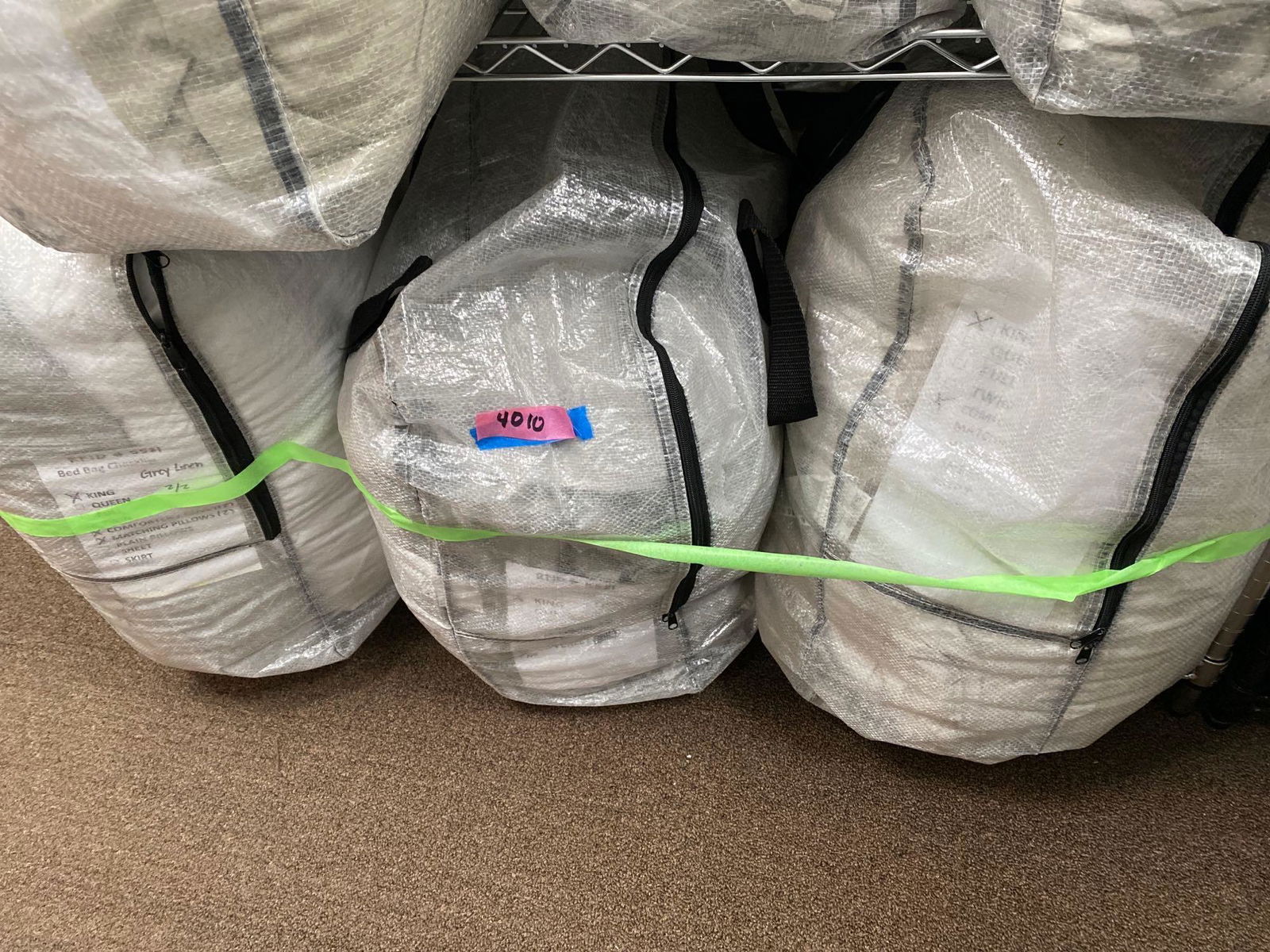 Three Bagged Bedding Sets, King Sized (1 of 1)