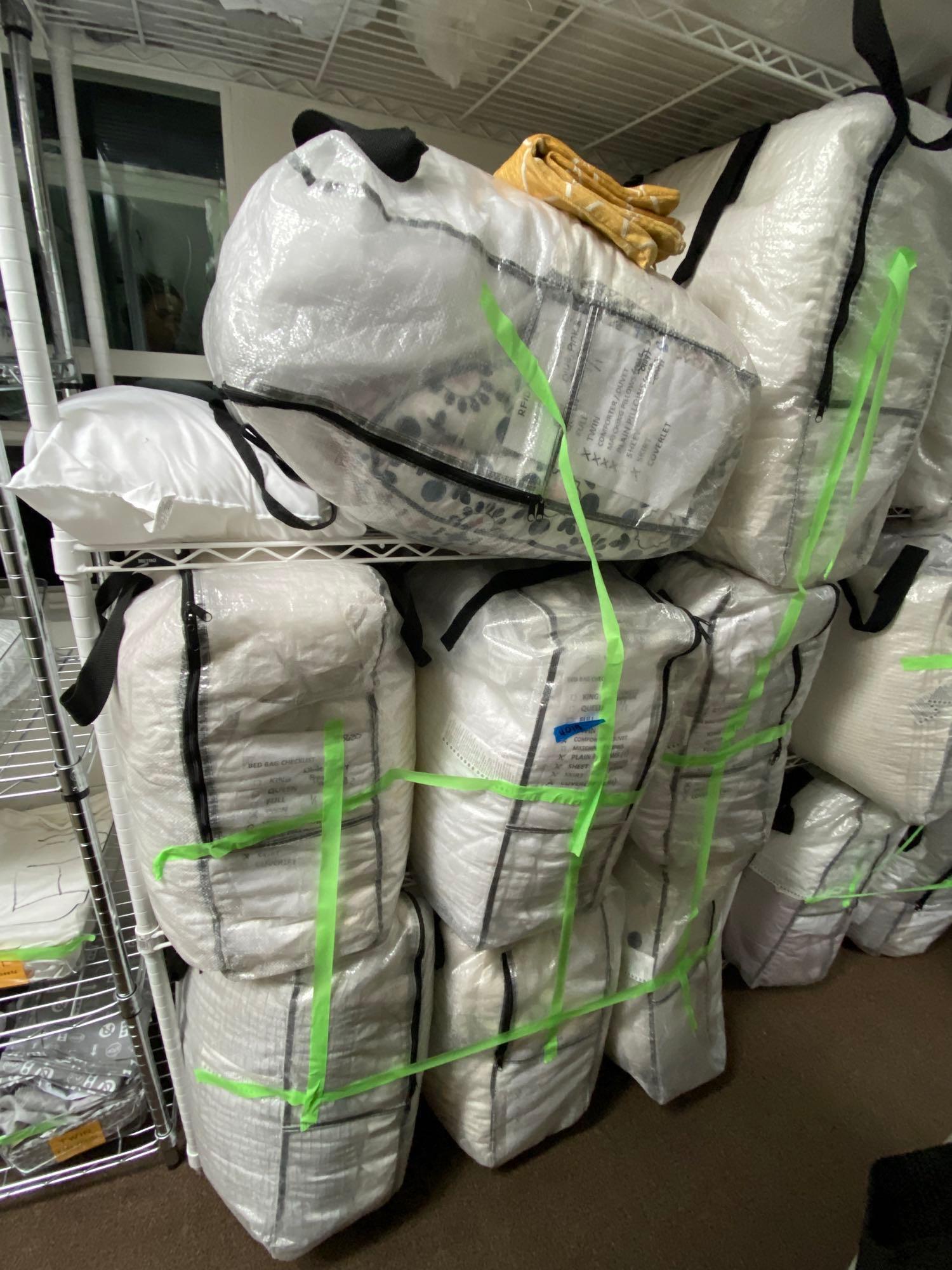 8 Bagged Twin Sized Bedding Sets (1 of 1)