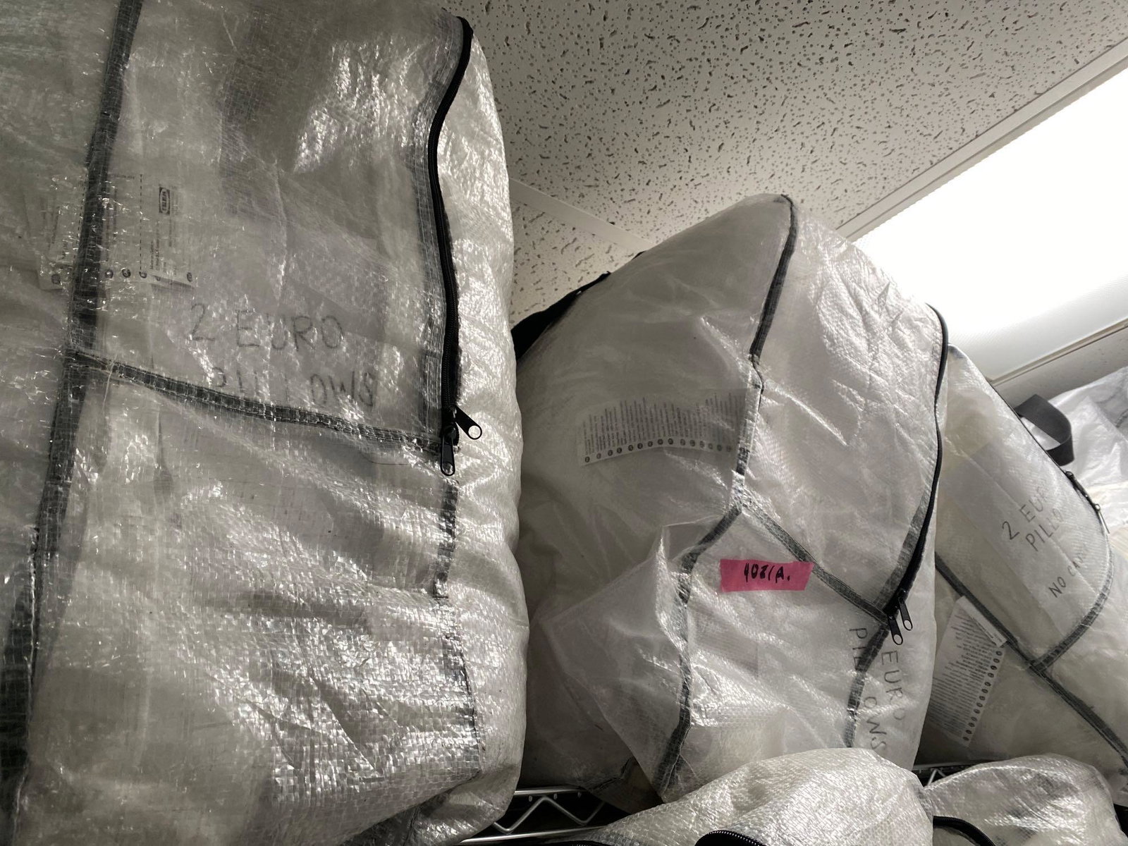 Lot Six Euro Filler Pillows: lot six euro filler pillows This will be a two (2) day sale Wed & Thr Jan 18th & 19th. Online only. Online only.All items sold as is where is. There are No guarantees to functionality, condition, or f