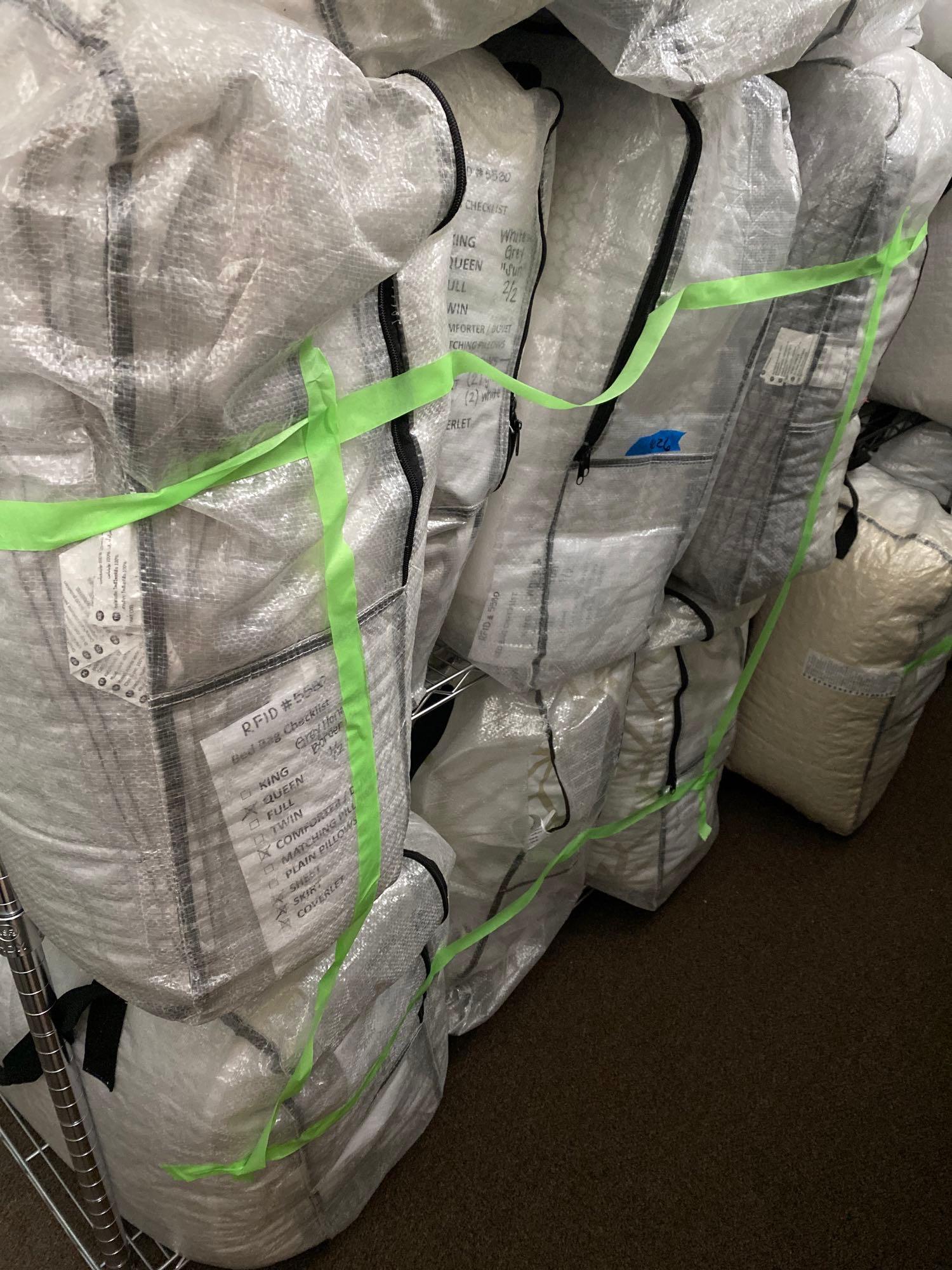 Seven Queen Sized Bedding Sets (1 of 1)