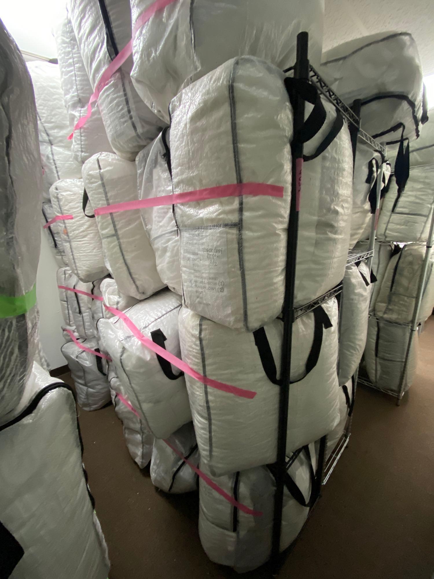 Two Black Metal Storage Racks (1 of 2)